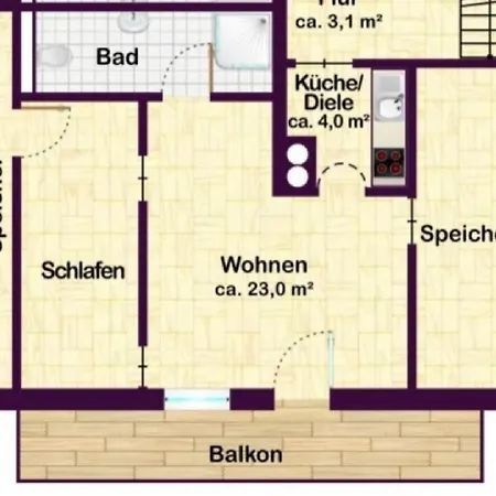Emilia Mit Bergblick Daire